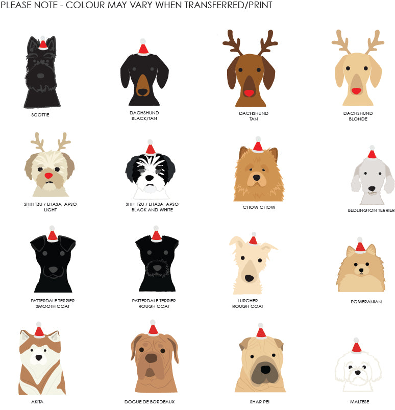 Personalised Dog Christmas Wrapping Paper