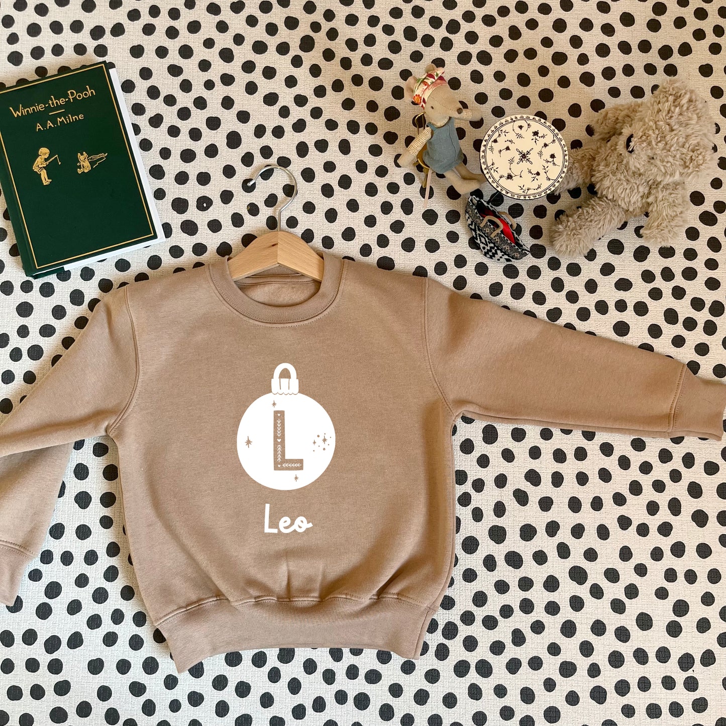 Personalised Christmas Bauble Jumper