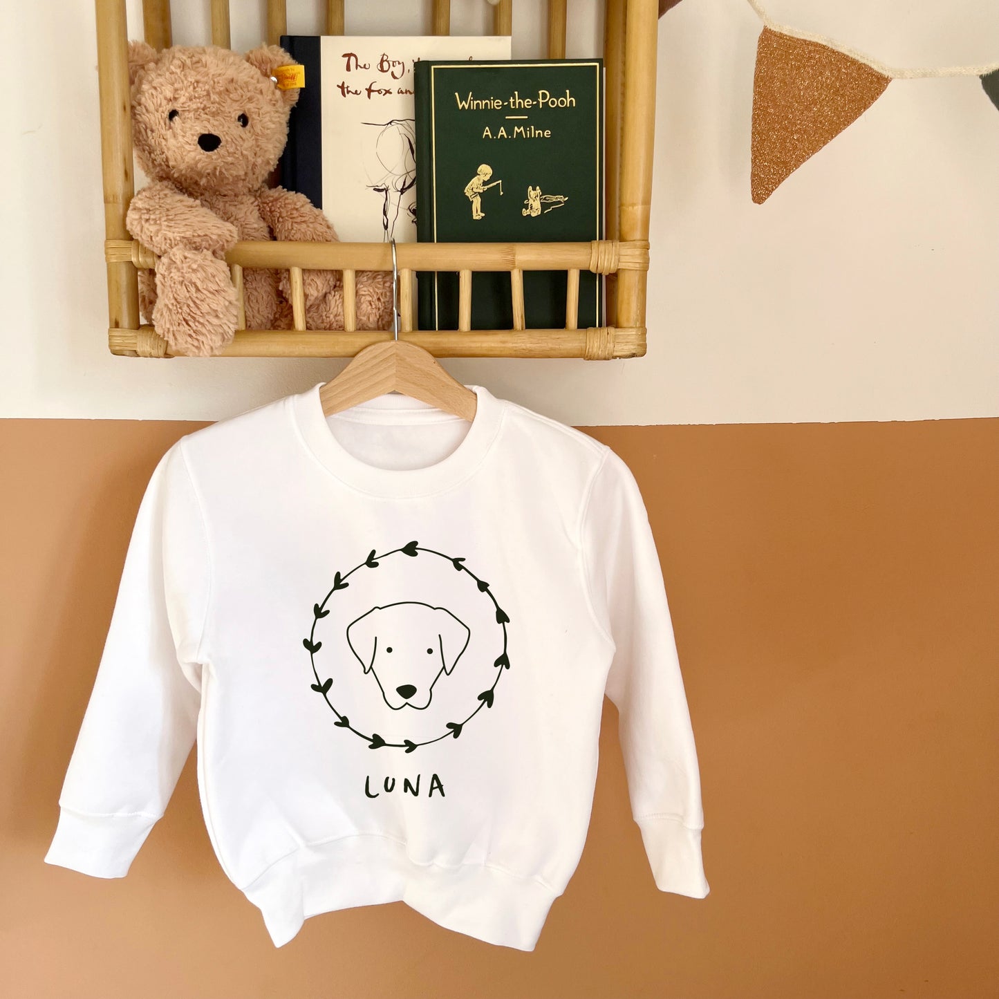 Personalised Botanical Dog Jumper