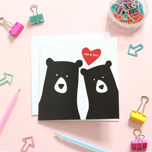 Me and You, Bear Card