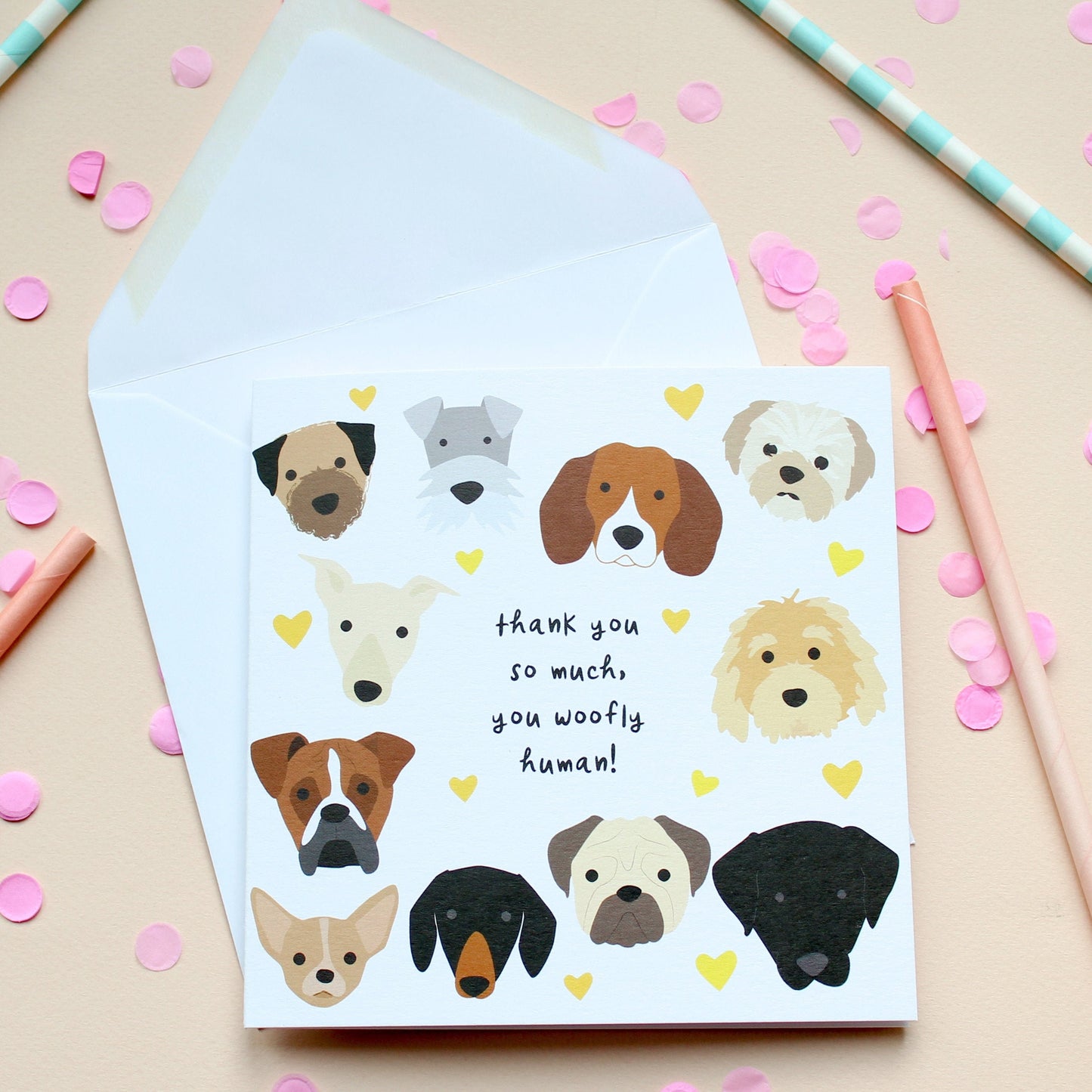 Dog Thank you Card