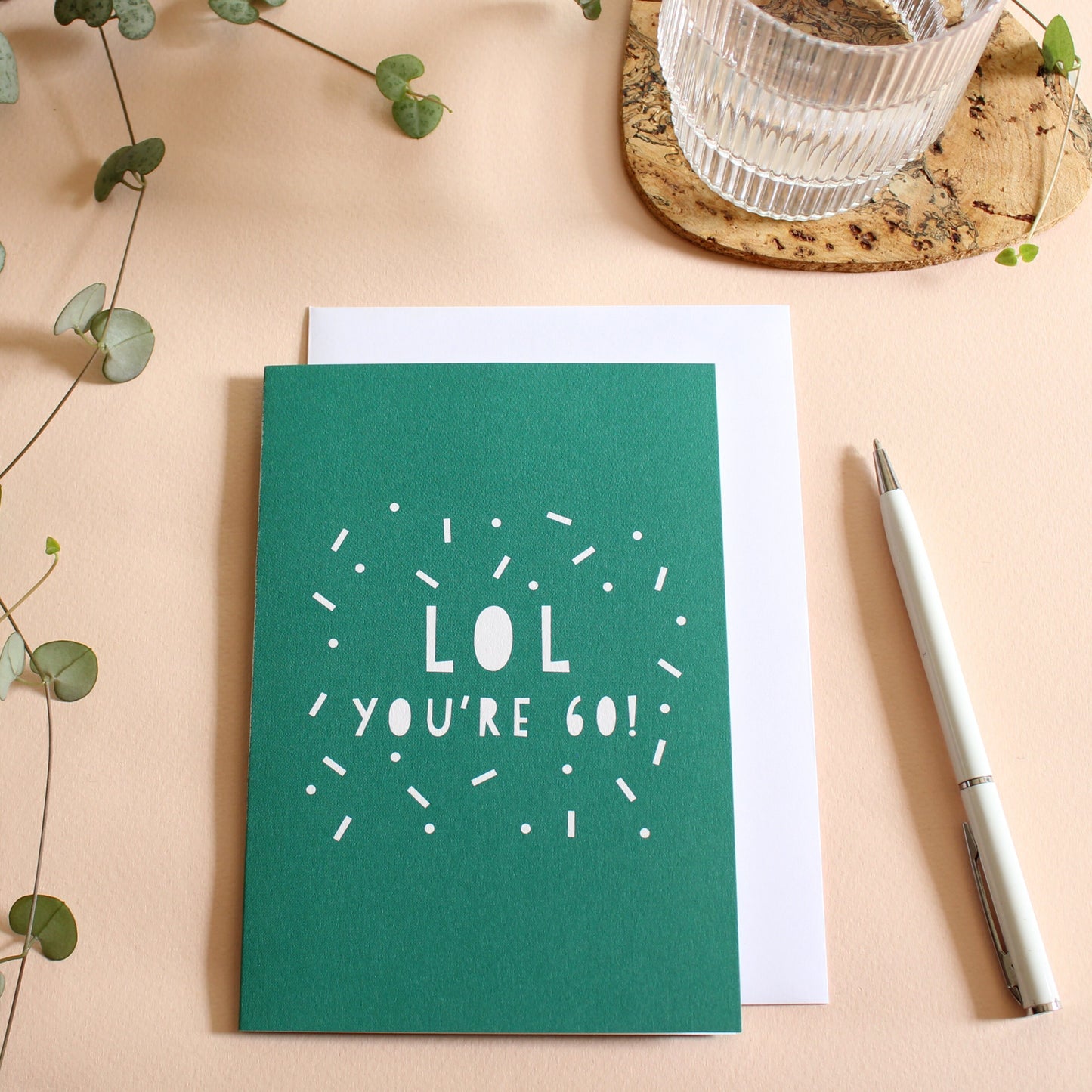 Funny Age Card, Wordy Card 30th/40th /50th / 60th / 70th /80th