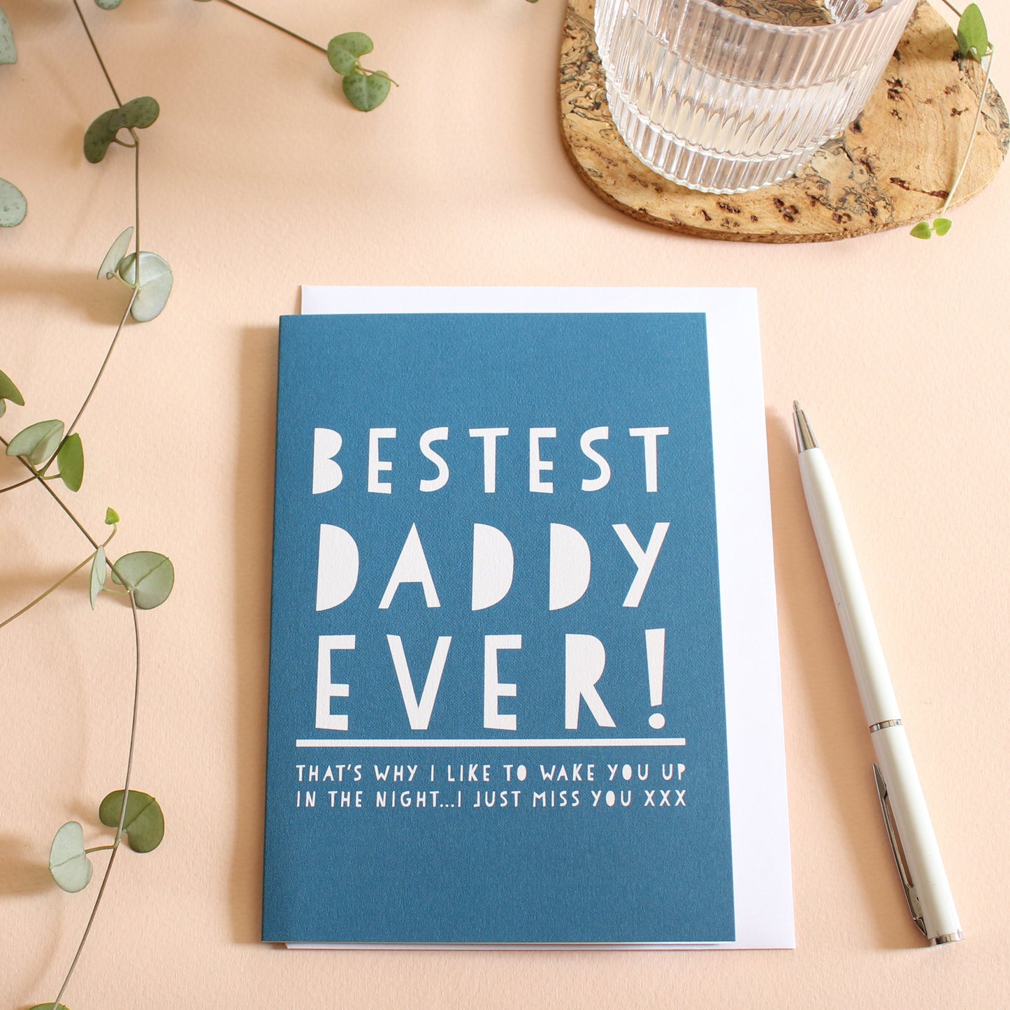 Bestest Daddy - Wordy Card