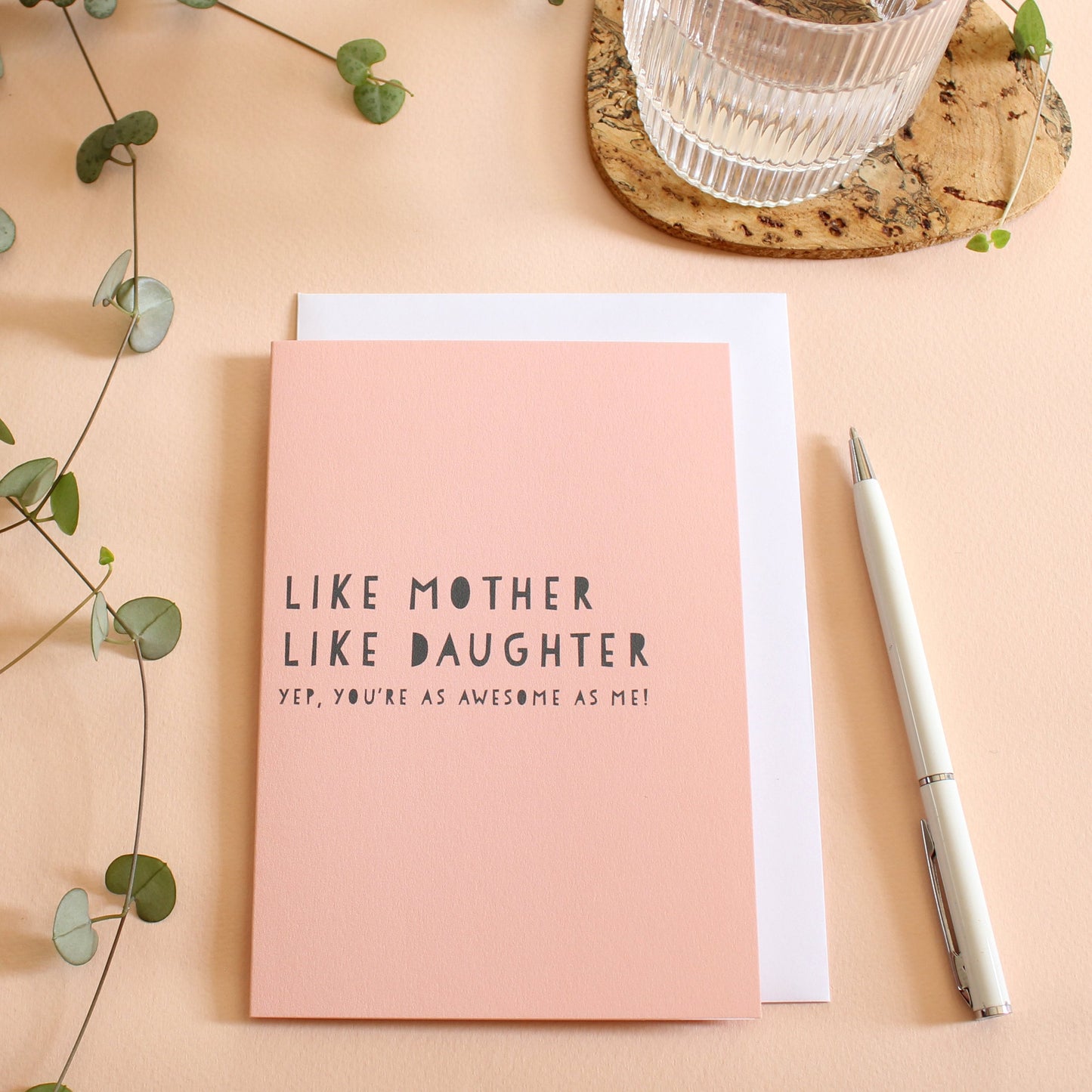 Like Mother like Daughter - WordyCard