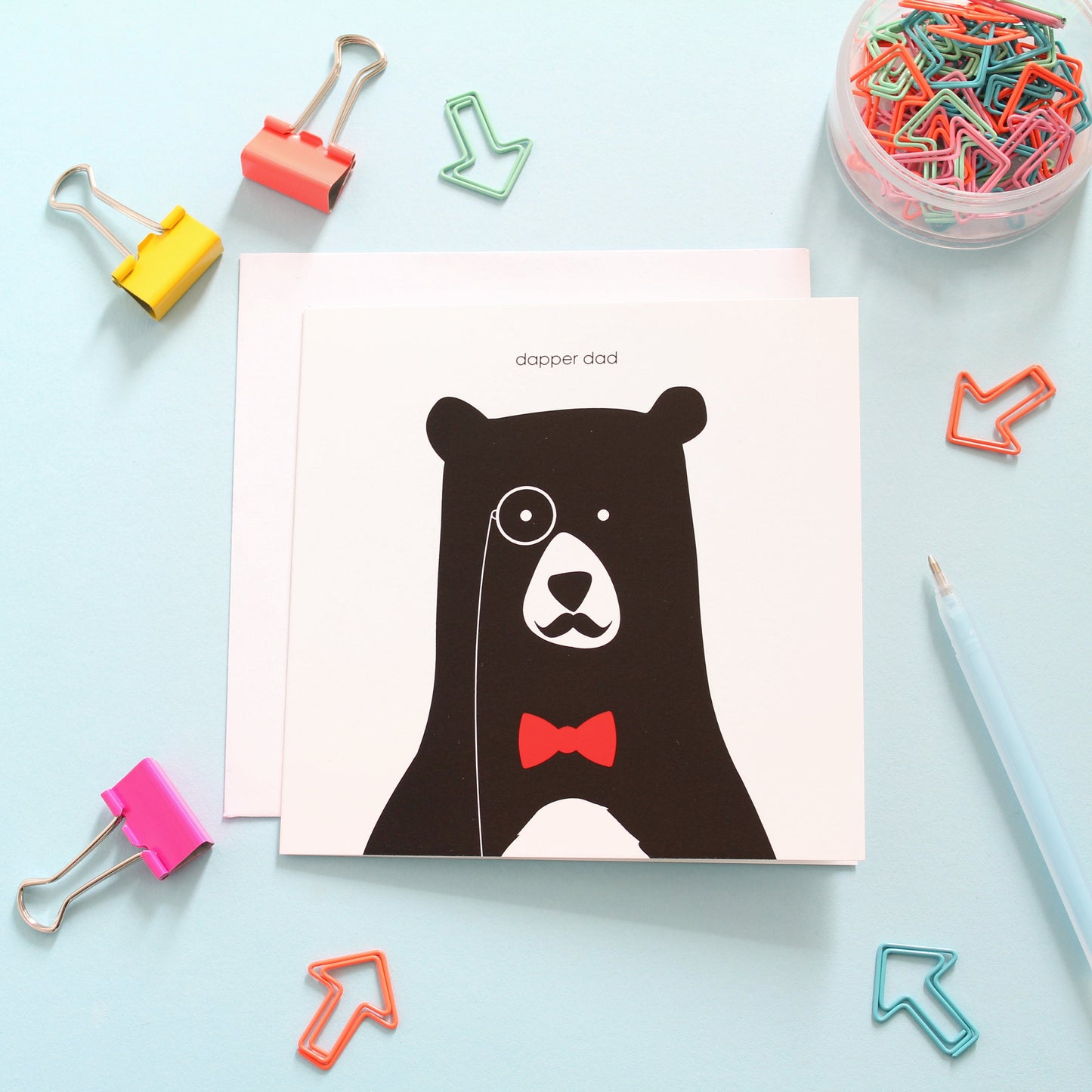 Dapper Dad, Father's Day Bear Card