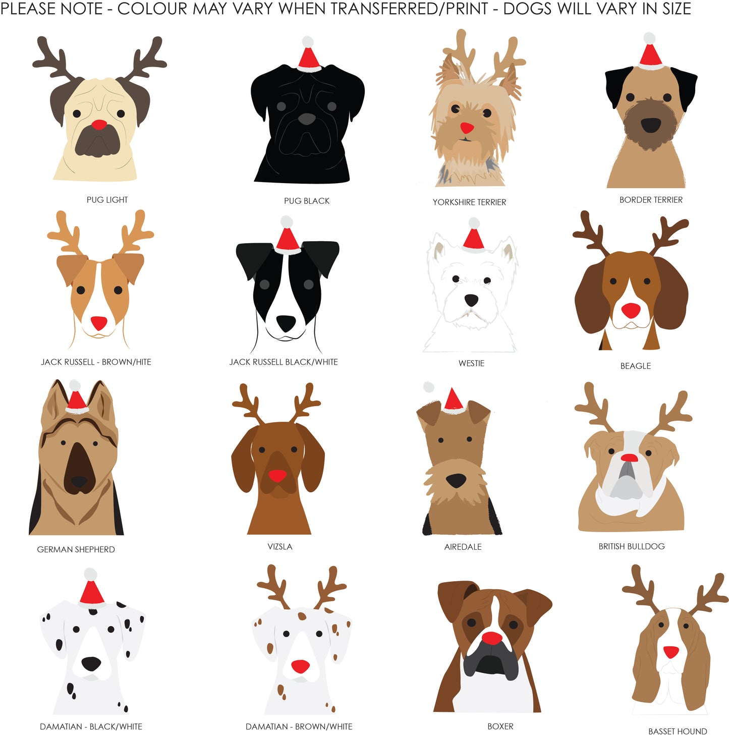 Personalised Dog Christmas Wrapping Paper