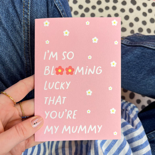 Cute Blooming Lucky, Mother's Day Card
