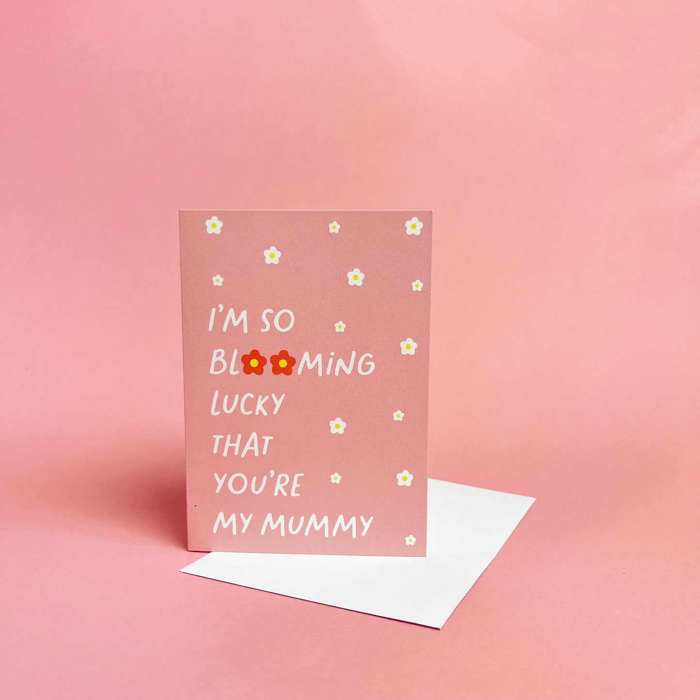 Cute Blooming Lucky, Mother's Day Card