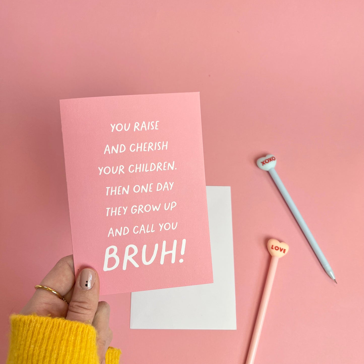 Funny Bruh Mother's Day Card
