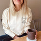 Personalised Cat Mum / Dad Outline Unisex Sweater Jumper