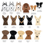 Personalised Dog Confetti Birthday Card