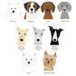 Personalised Dog Confetti Birthday Card