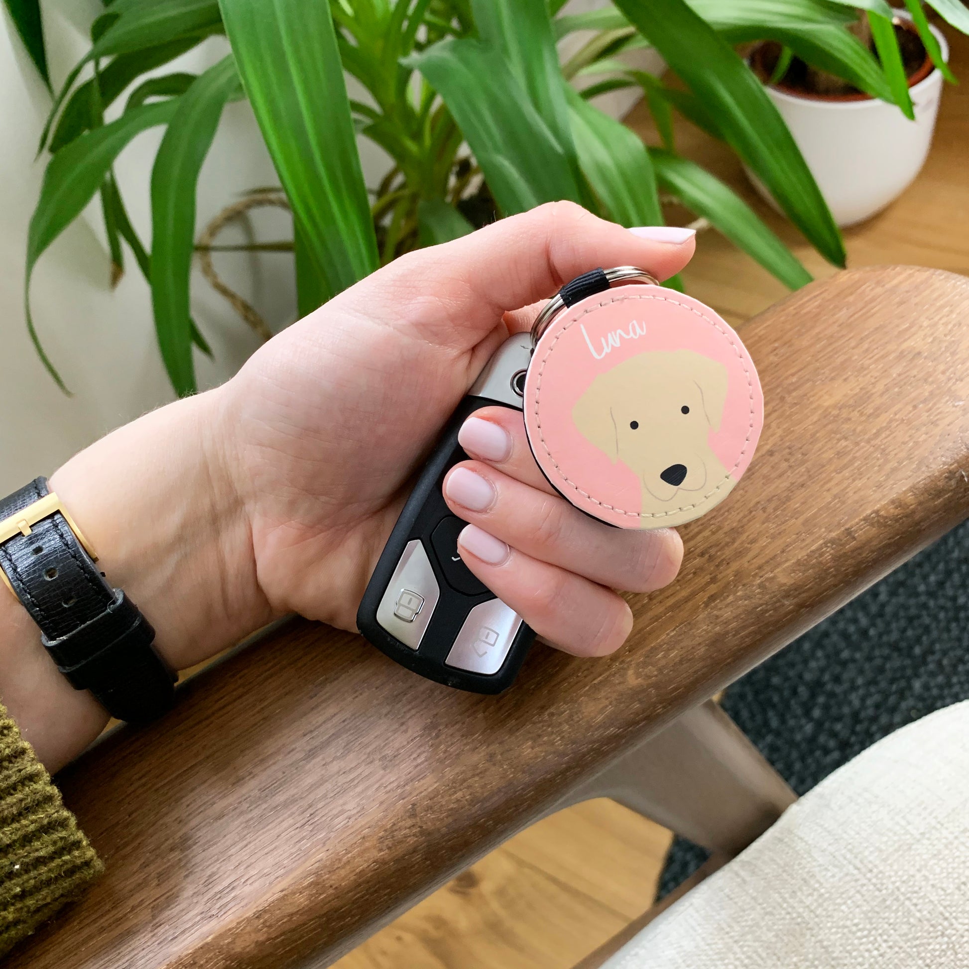 Personalised Dog Keyring – heather alstead design