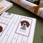 Personalised Dog Stamp Wrapping Paper