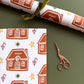 Personalised Christmas Gingerbread House Wrapping Paper