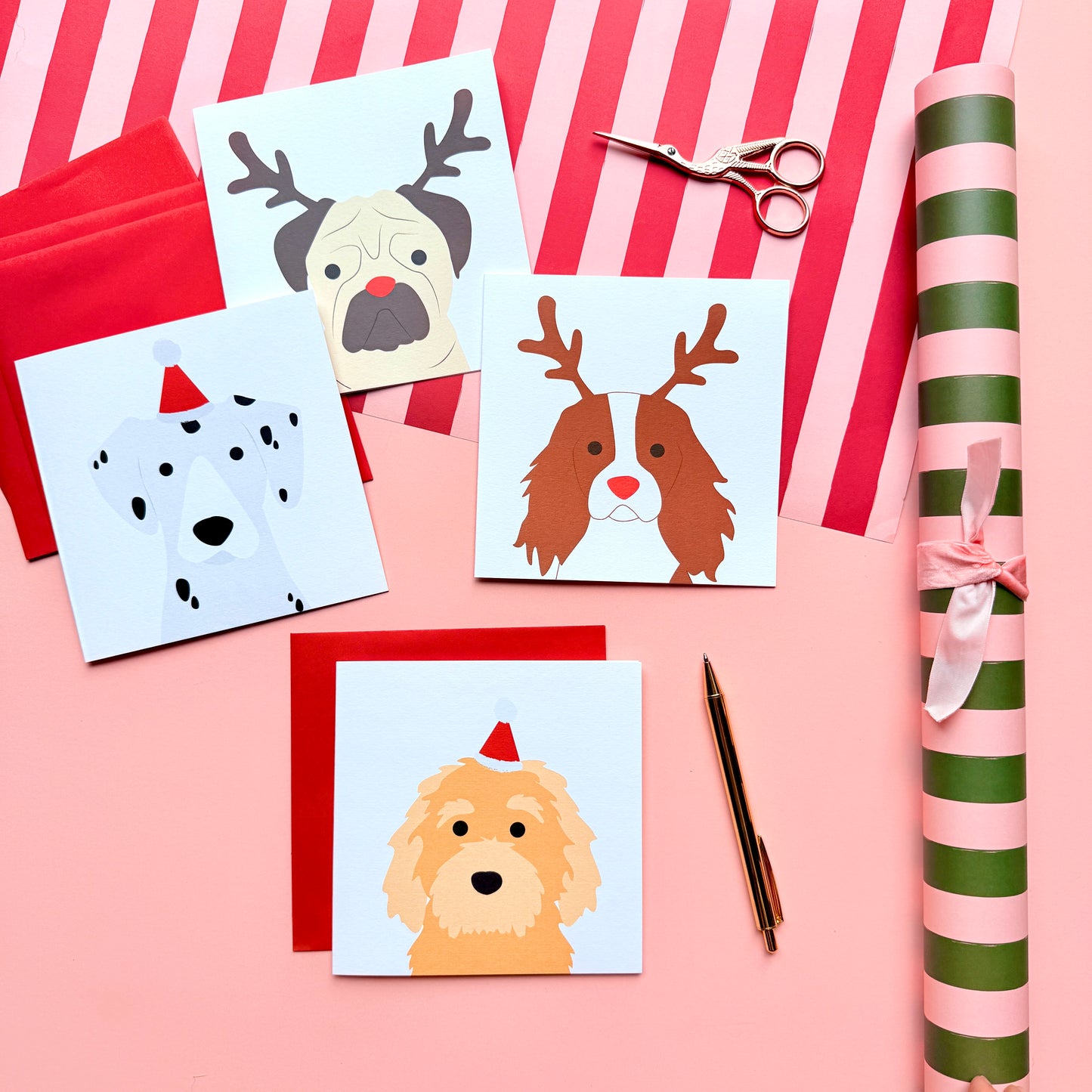 Dog Breed Christmas Card
