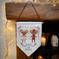 Personalised Santa Stop Here Nutcracker Mouse Wall Hanging