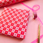 Luxury Checkered Heart Wrapping Paper