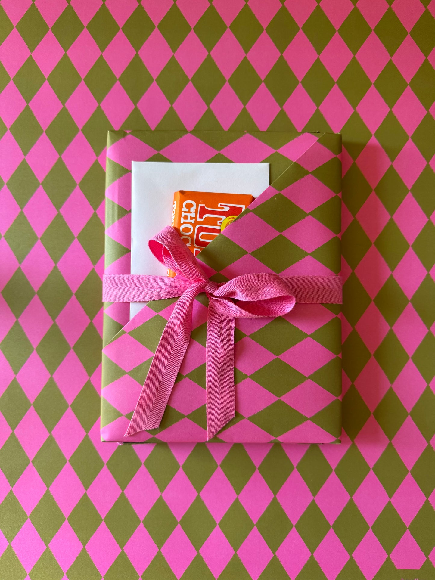 Luxury Harlequin Pattern Wrapping Paper