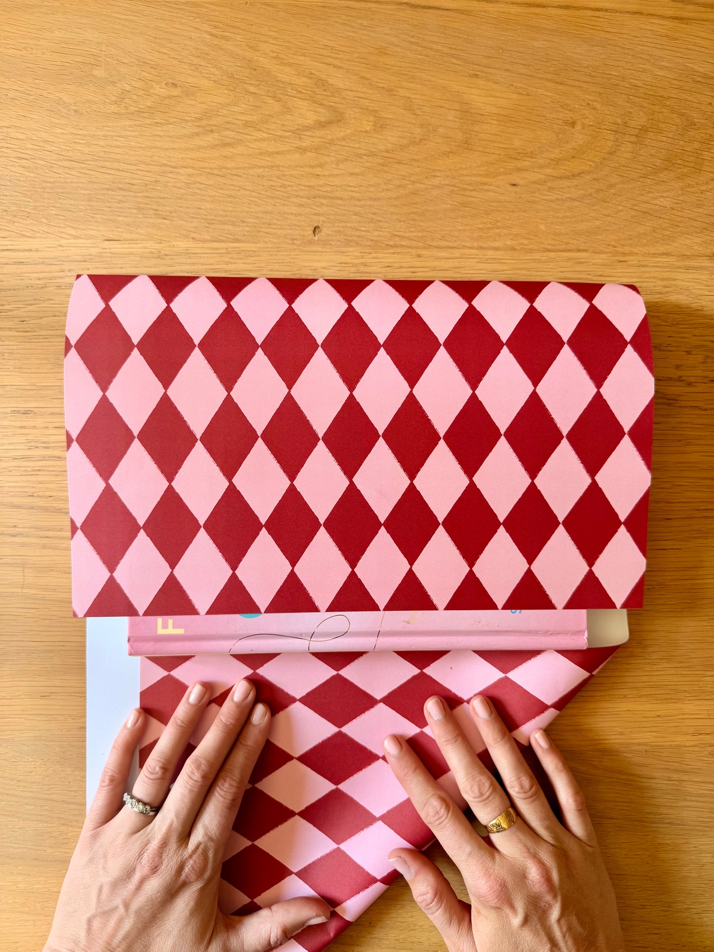 Luxury Harlequin Pattern Wrapping Paper