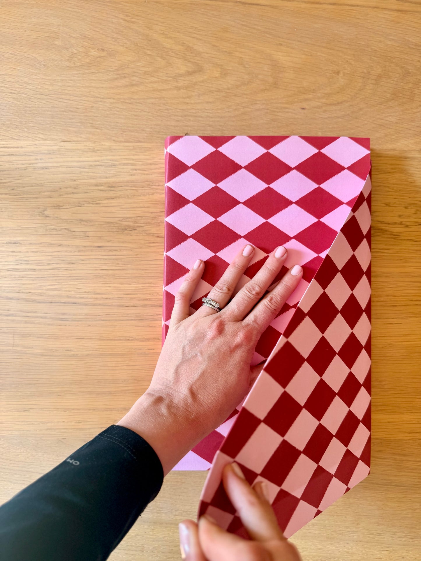 Luxury Harlequin Pattern Wrapping Paper