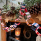 Luxury Christmas Paper Chain Kit – Striped Garland, 3 Metres