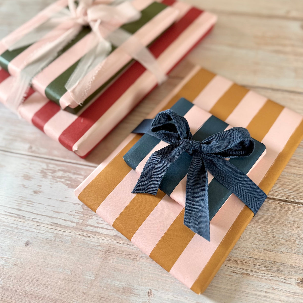 Luxury Candy Cane Striped Christmas Wrapping Paper