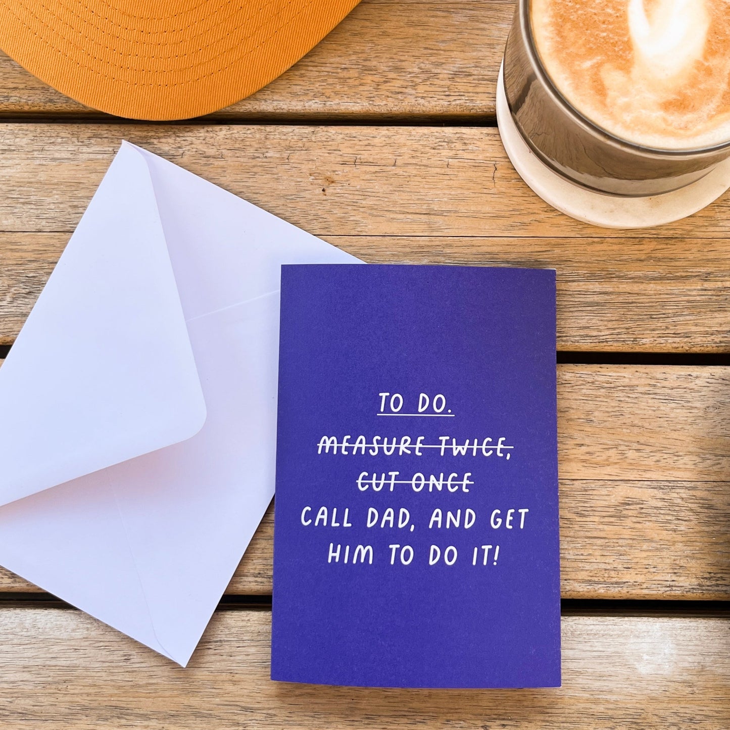 Call Dad! Funny Father's Day Card