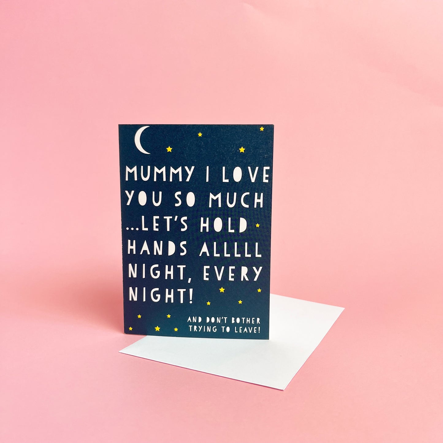 Funny Night Time, Mother's Day Card