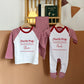 Personalised Christmas  North Pole, Nice List 2026 Romper suit Or Pyjamas