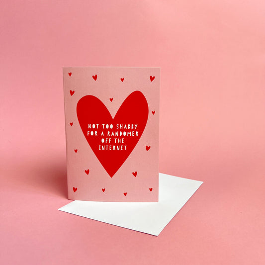 Your Face Is Frickin' Ace, Wordy Card