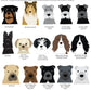Personalised Dog Stamp Wrapping Paper