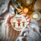 Personalised Santa And Elves Mouse Christmas Tree Decoration