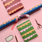 Luxury Scallop Pattern Wrapping Paper