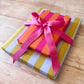 Luxury Candy Cane Bright Striped Christmas Wrapping Paper