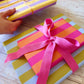 Luxury Candy Cane Bright Striped Christmas Wrapping Paper