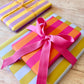 Luxury Candy Cane Bright Striped Christmas Wrapping Paper