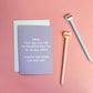 Funny Strong Willed Mother's Day Card
