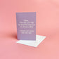 Funny Strong Willed Mother's Day Card