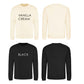 Personalised Cat Mum / Dad Outline Unisex Sweater Jumper