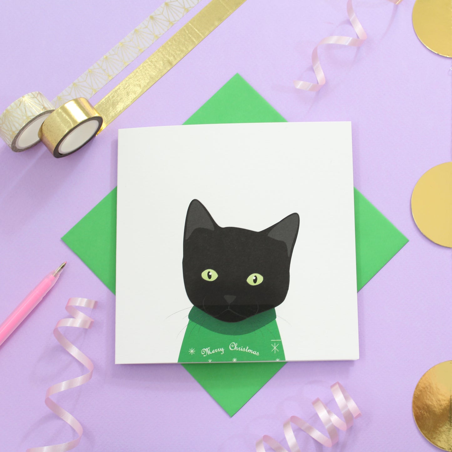 Cat Breed Christmas Card