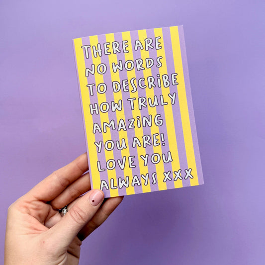 Truly Amazing, Mother's Day Card