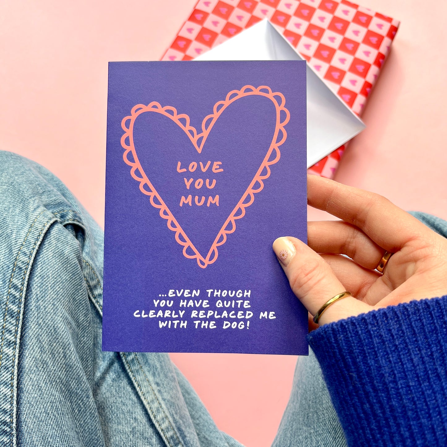 Funny Replaced By The Dog Mother's Day Card