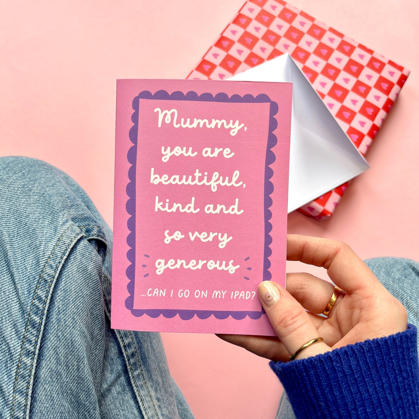 Funny Beautiful, Generous Card, Mother's Day Card