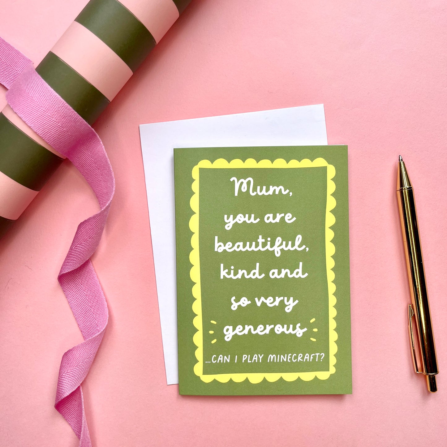 Funny Beautiful, Generous Card, Mother's Day Card