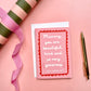 Funny Beautiful, Generous Card, Mother's Day Card