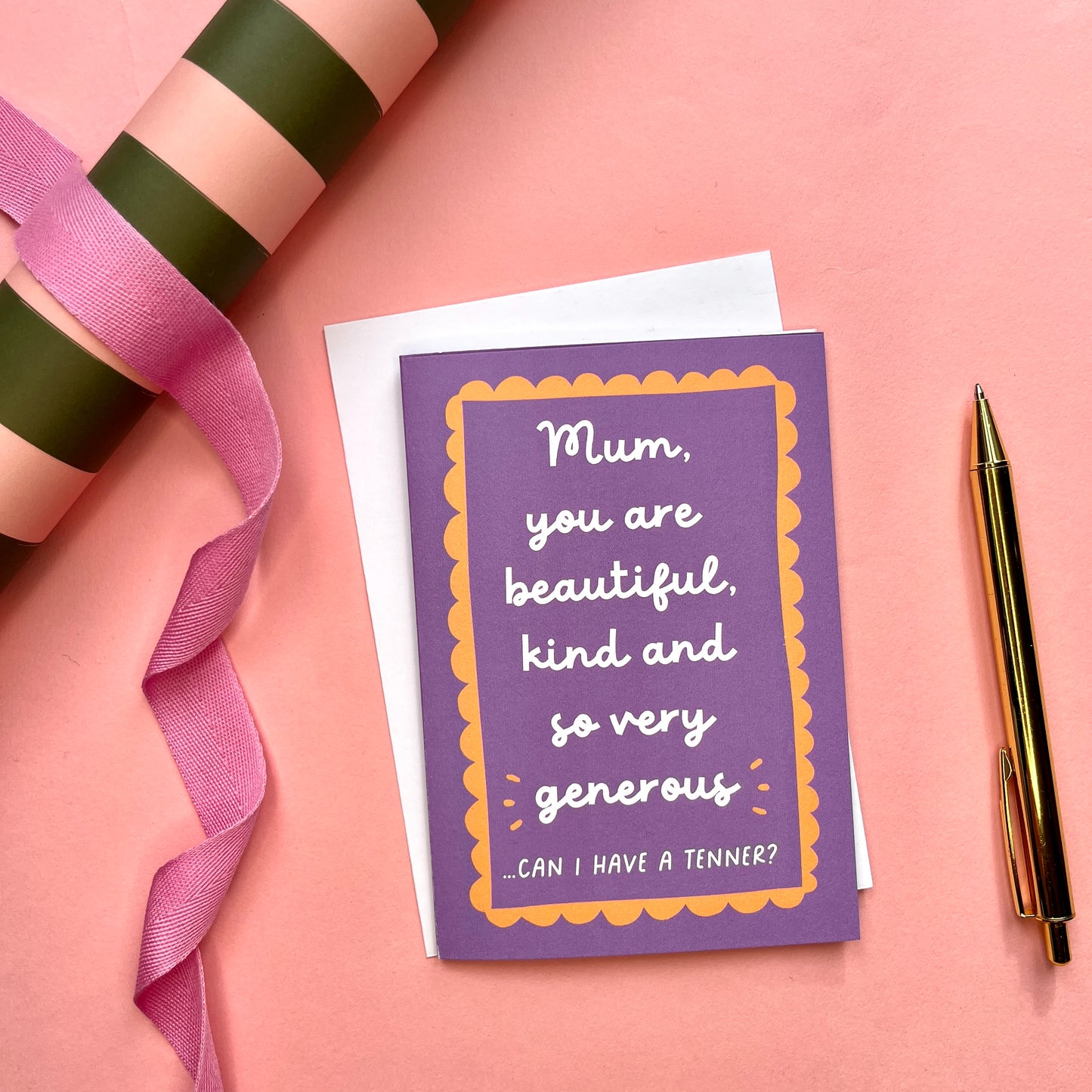 Funny Beautiful, Generous Card, Mother's Day Card