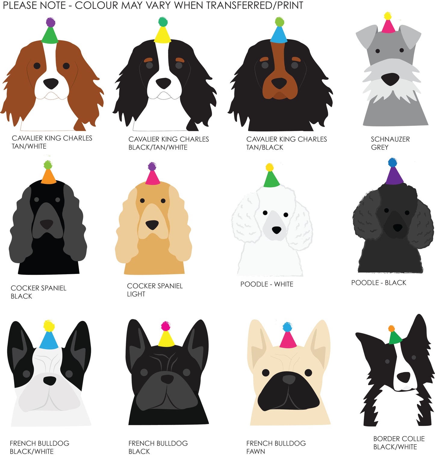 Dog Breed Birthday Card