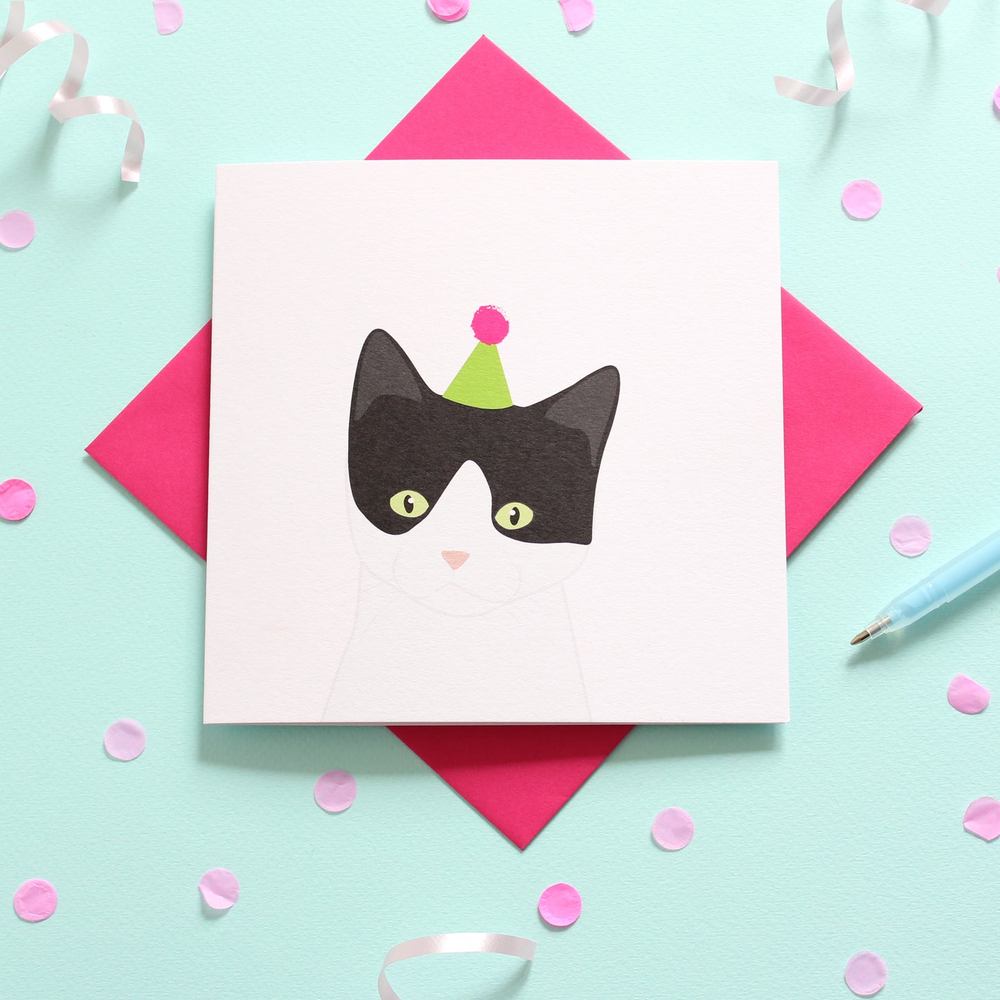 Birthday cat card - Multiple Breeds