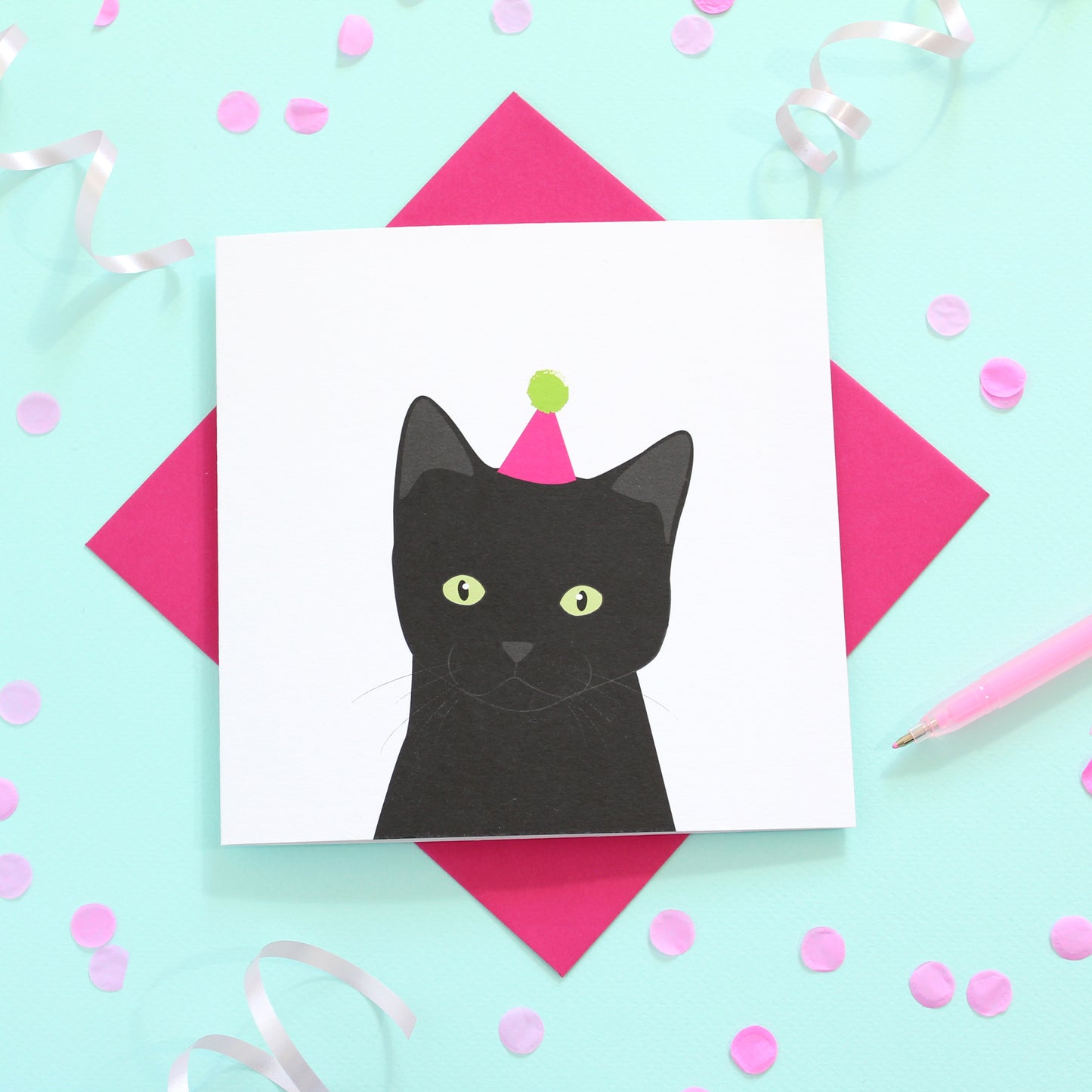 Birthday cat card - Multiple Breeds